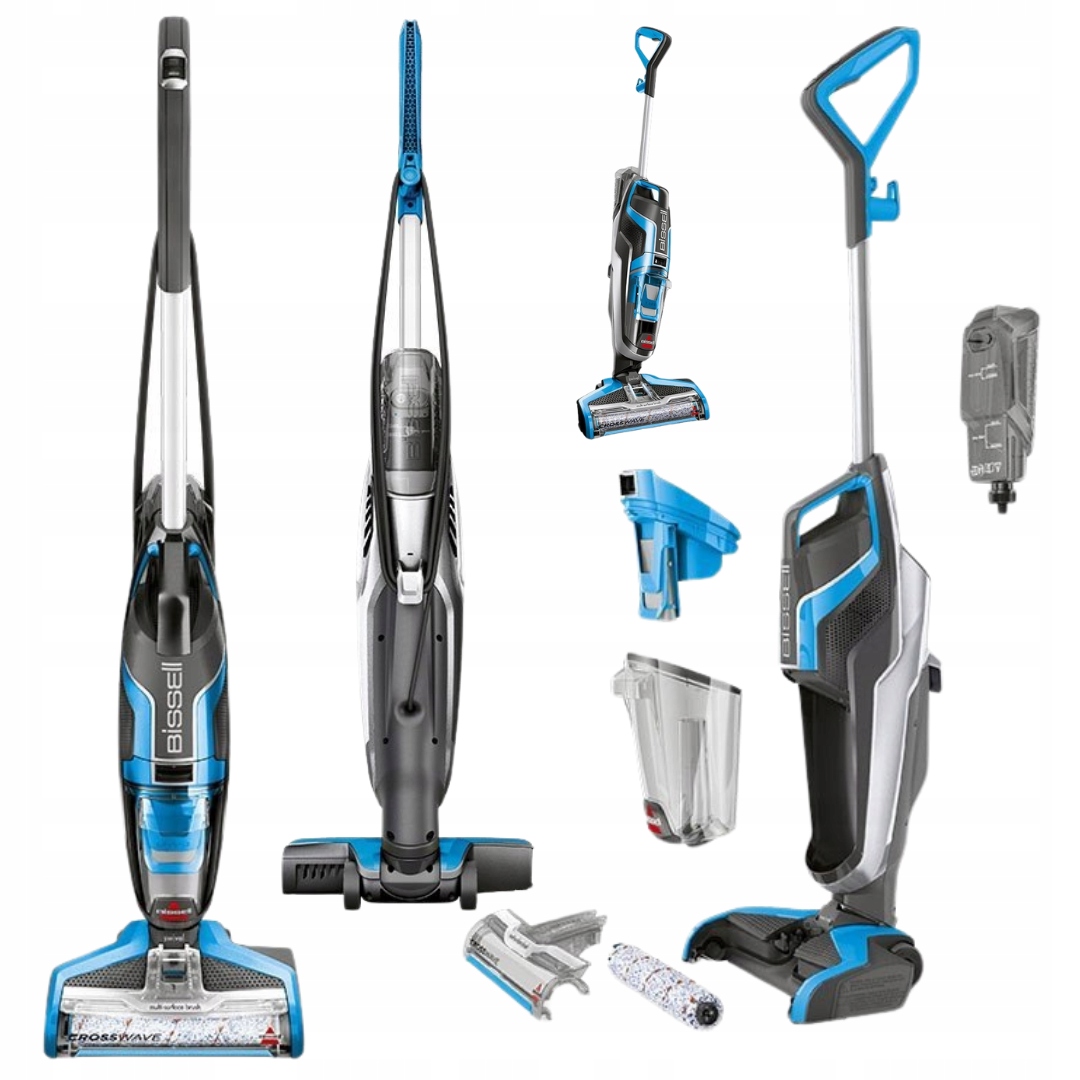 Bissell 3-in-1 crosswave dulkių siurblys šlapiam ir sausam valymui