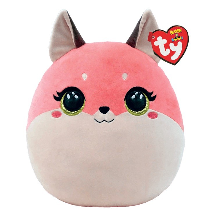 Ty Squishy Beanies Roxie, 22 Cm – Rožinis Lapė