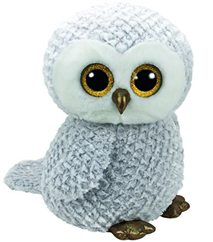 Pliušinis žaislas ty beanie boos owlette, pilkas, 40 cm, 36840
