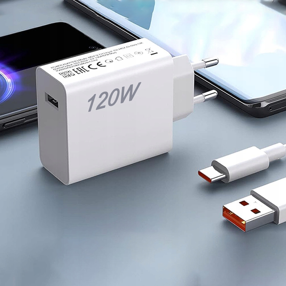 120 w mobiliųjų telefonų įkroviklis