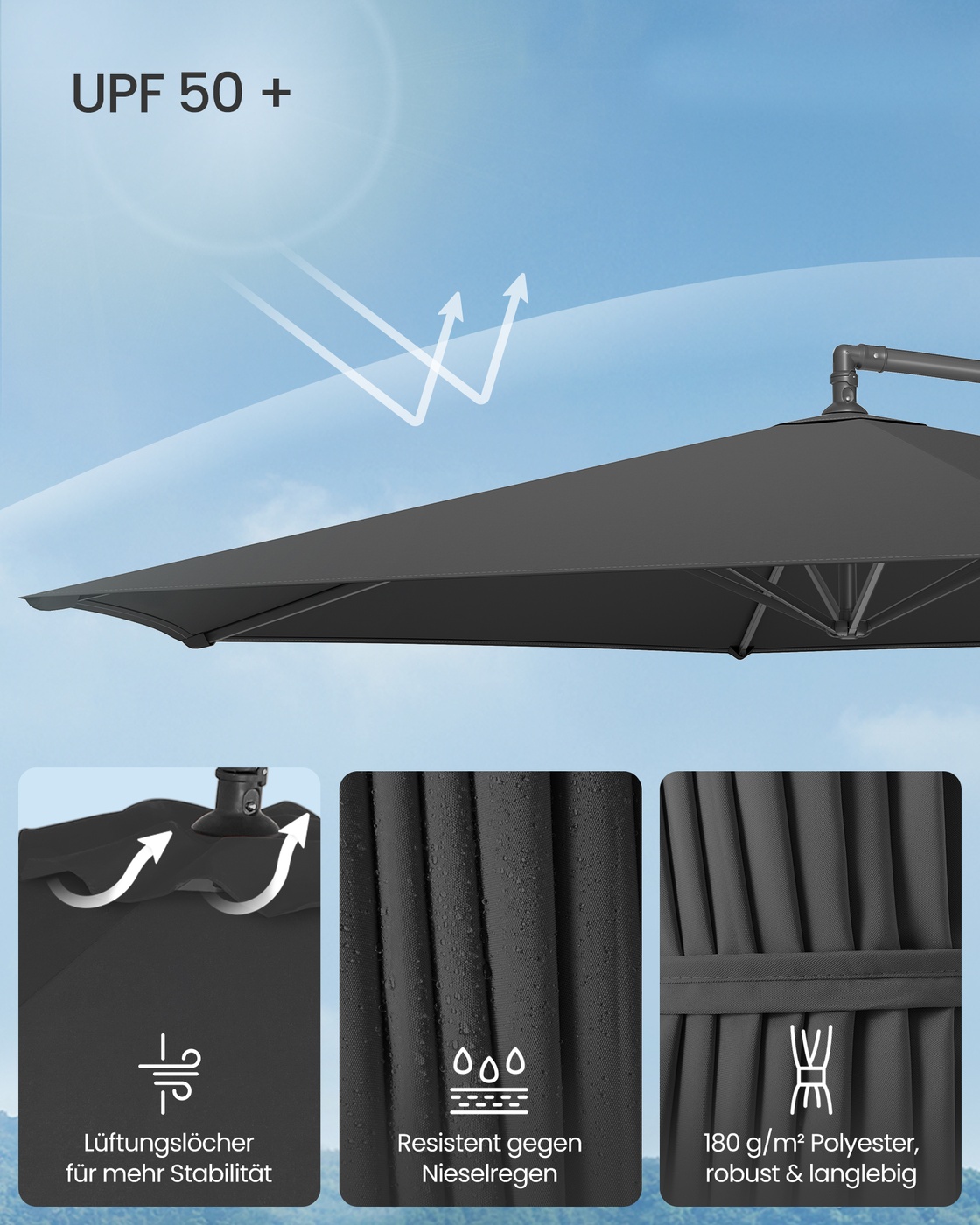 Skėtis 350 cm 2