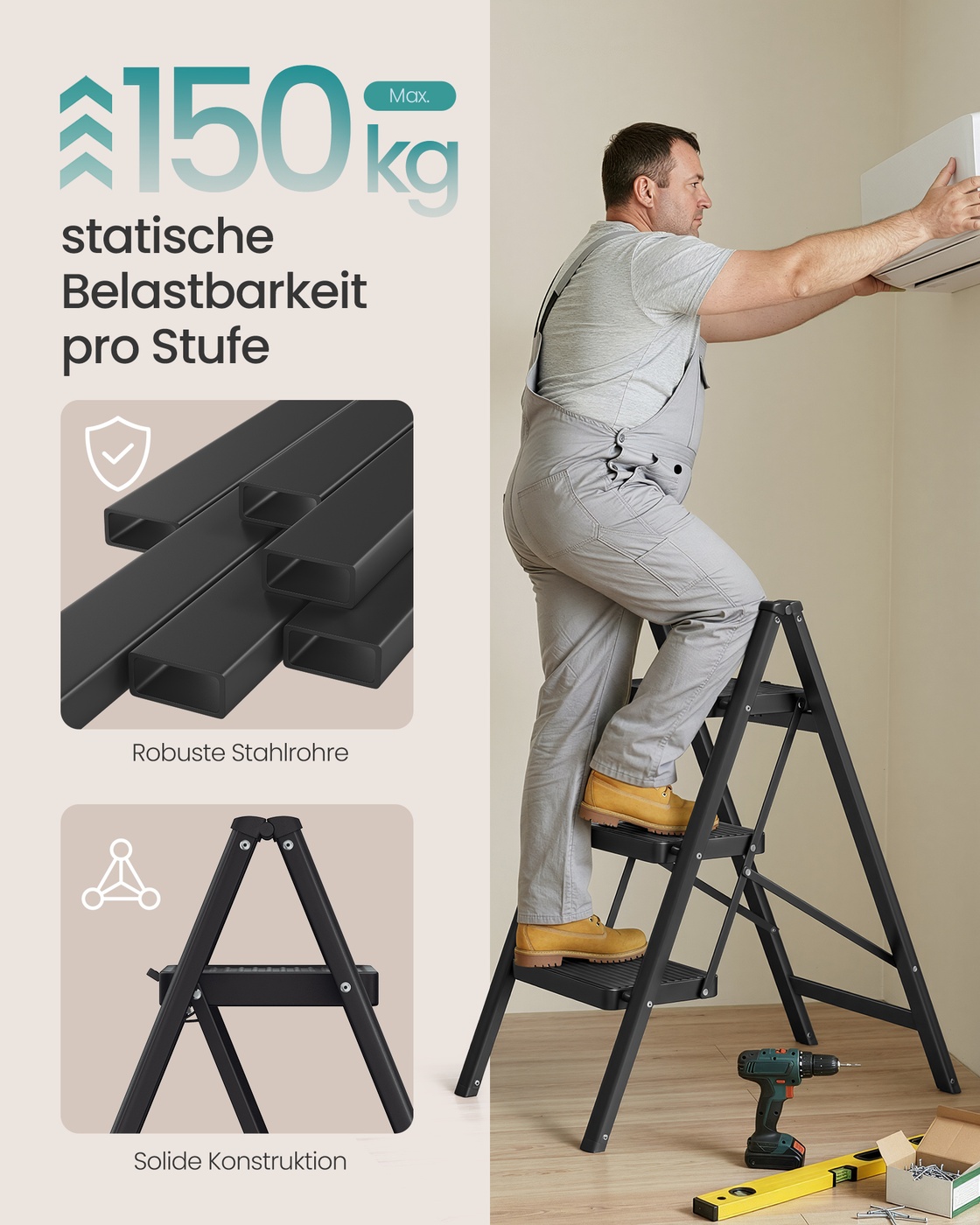 Kopėčios juodos 2