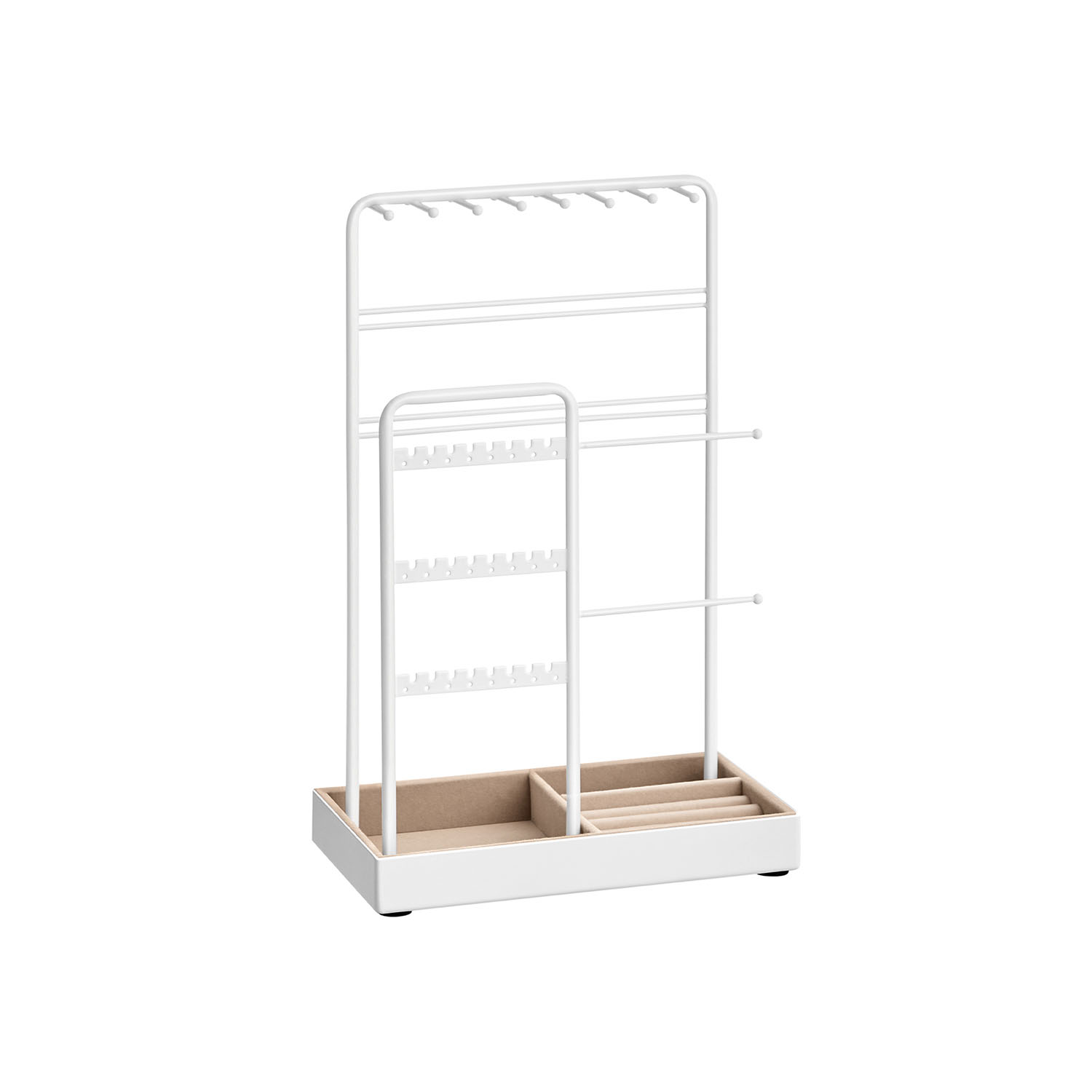 Papuošalų stovas iš metalo ir mdf, 11,5x19,6x30,8 cm