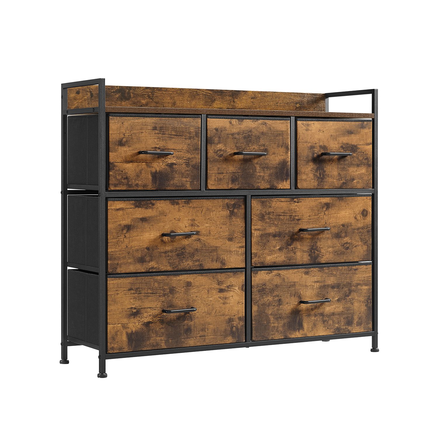 Komoda SONGMICS 7 stalčių 98x28,5x85 cm