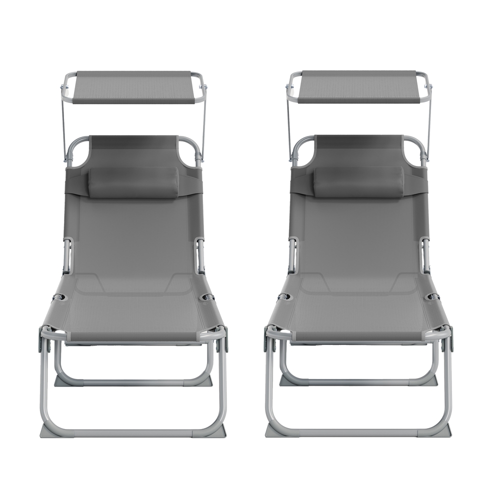 Lauko gultas 189 x 53 x 28,5 cm 2 vnt.