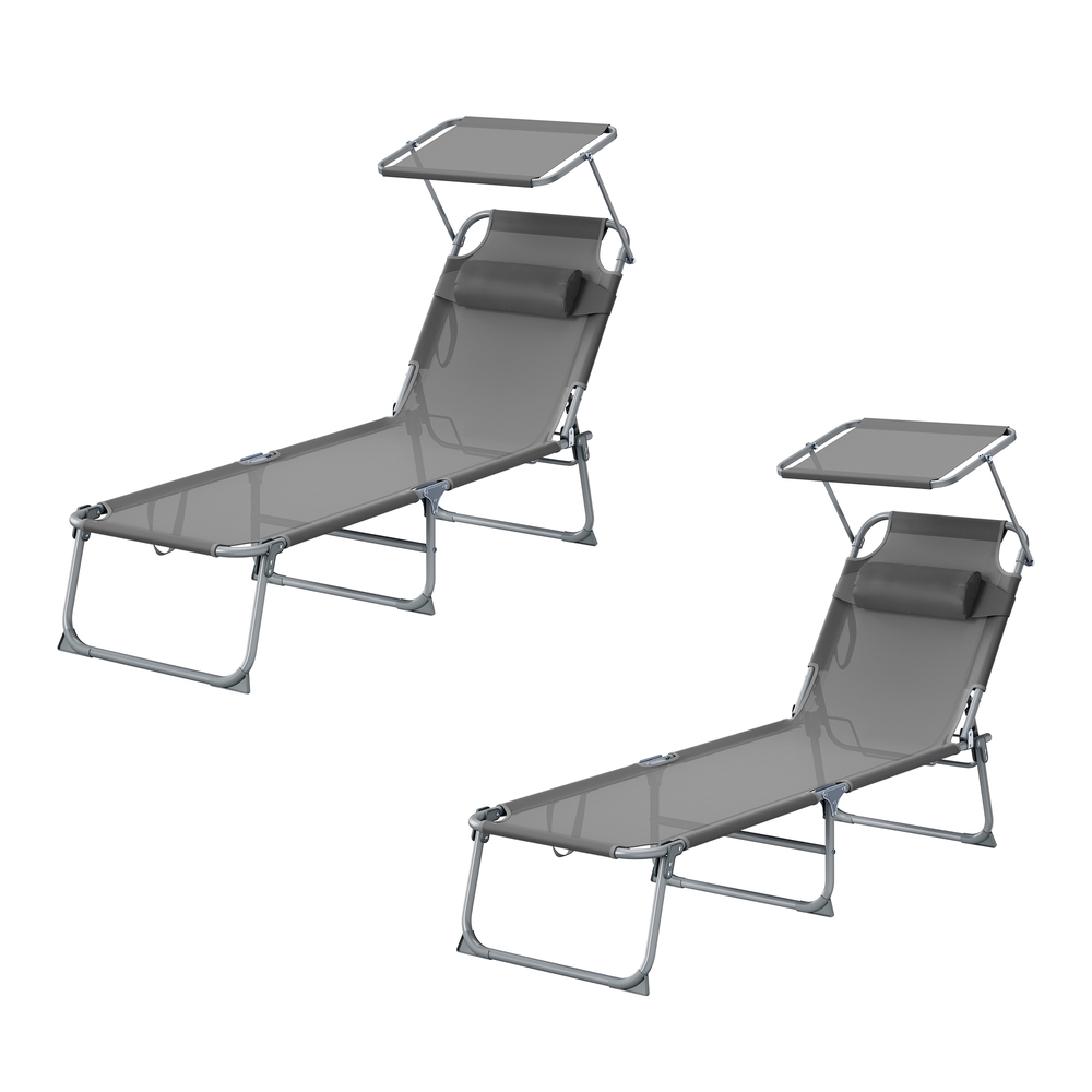 Lauko gultas 189 x 53 x 28,5 cm 2 vnt.