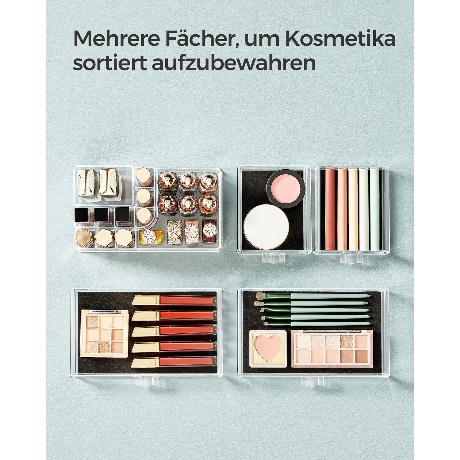 Kosmetikos dėklas 14 x 23,5 x 18,7 cm 2