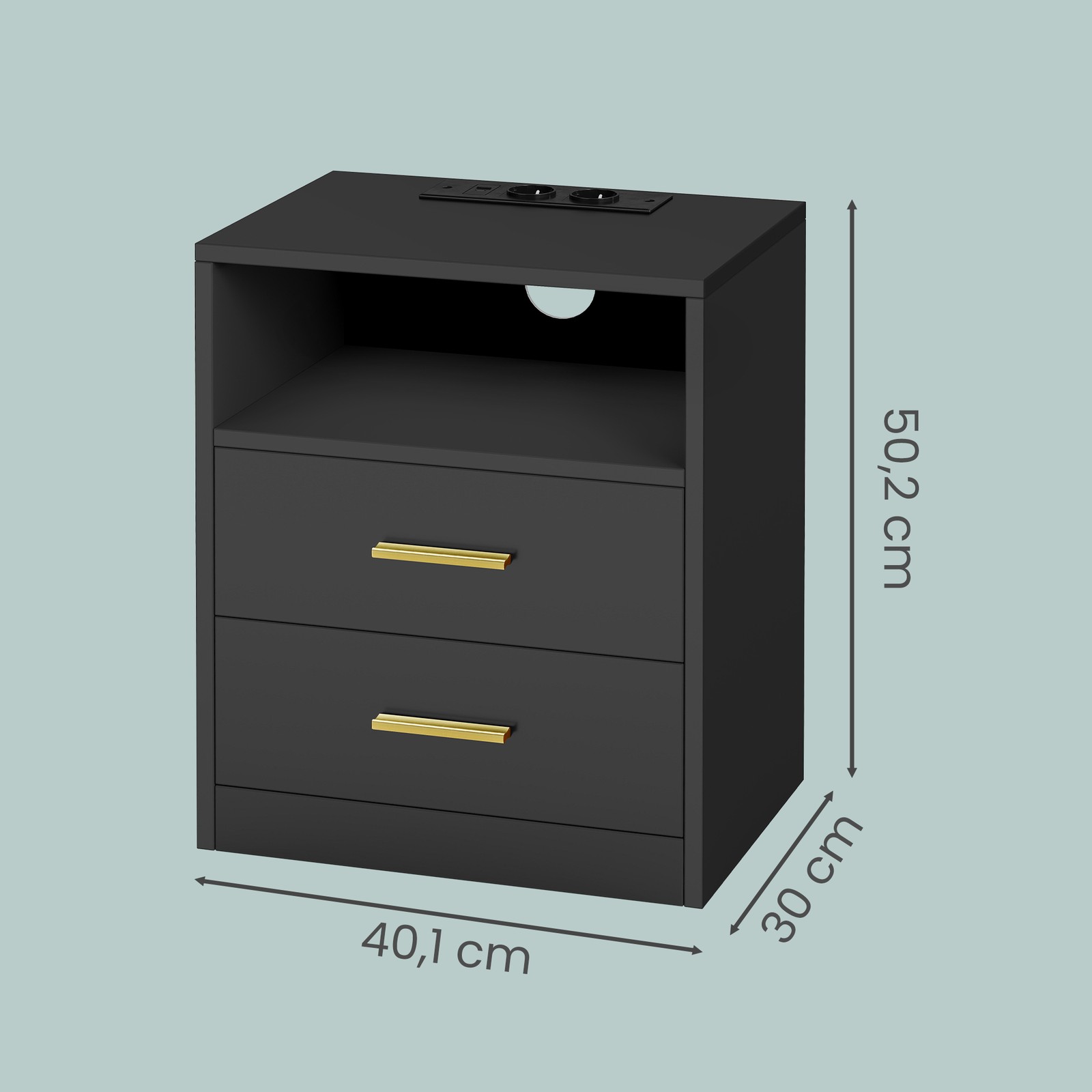 Naktinis staliukas 2 vnt. 2