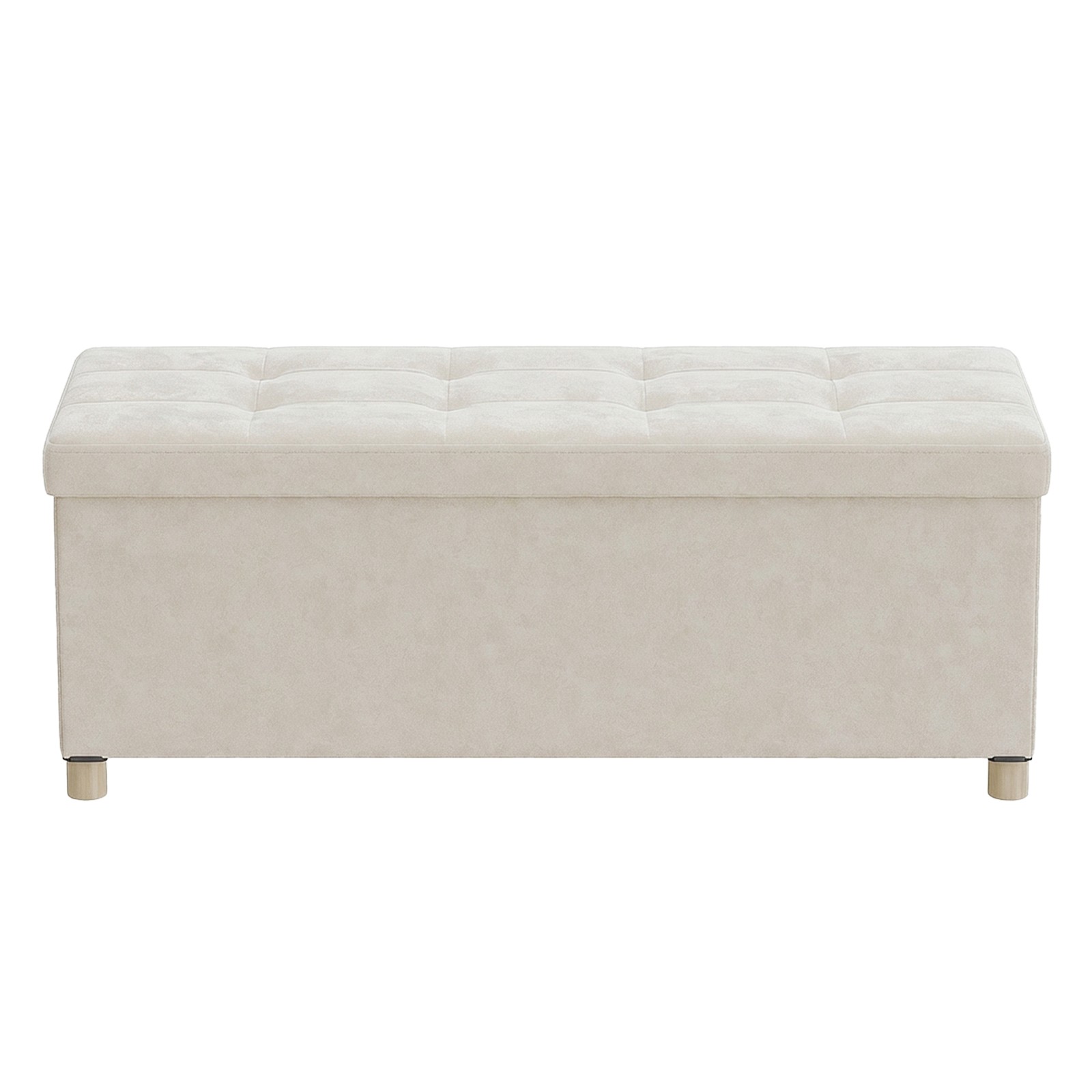 Pufas 38 x 110 x 40 cm balta