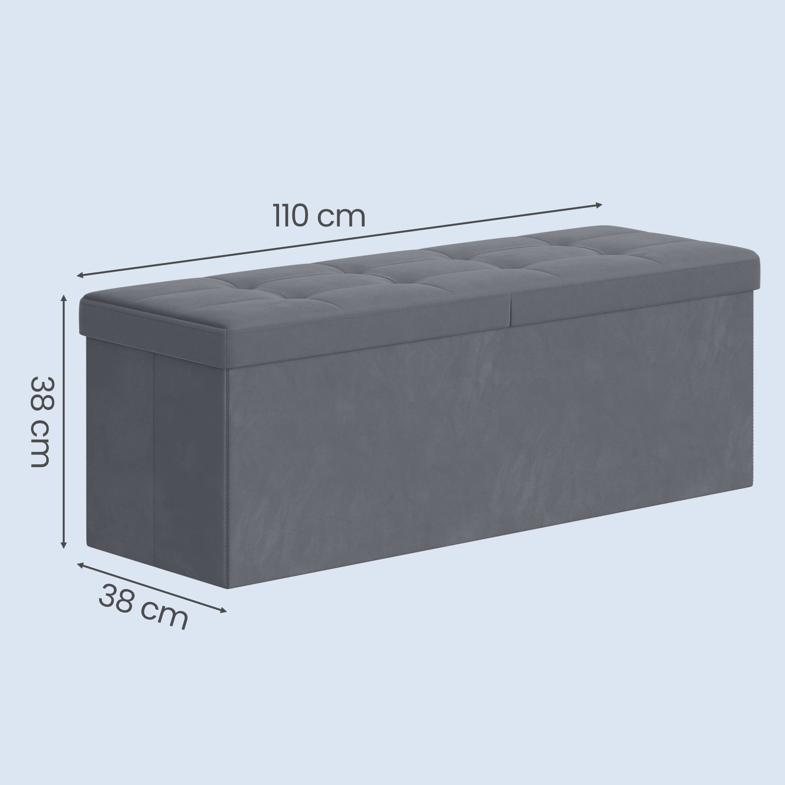 Pufas 38 x 110 x 38 cm 2