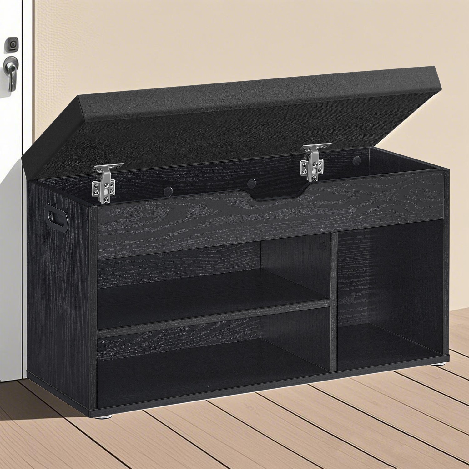 Kurpju sols ar 3 plauktiem, 30 x 80 x 44 cm