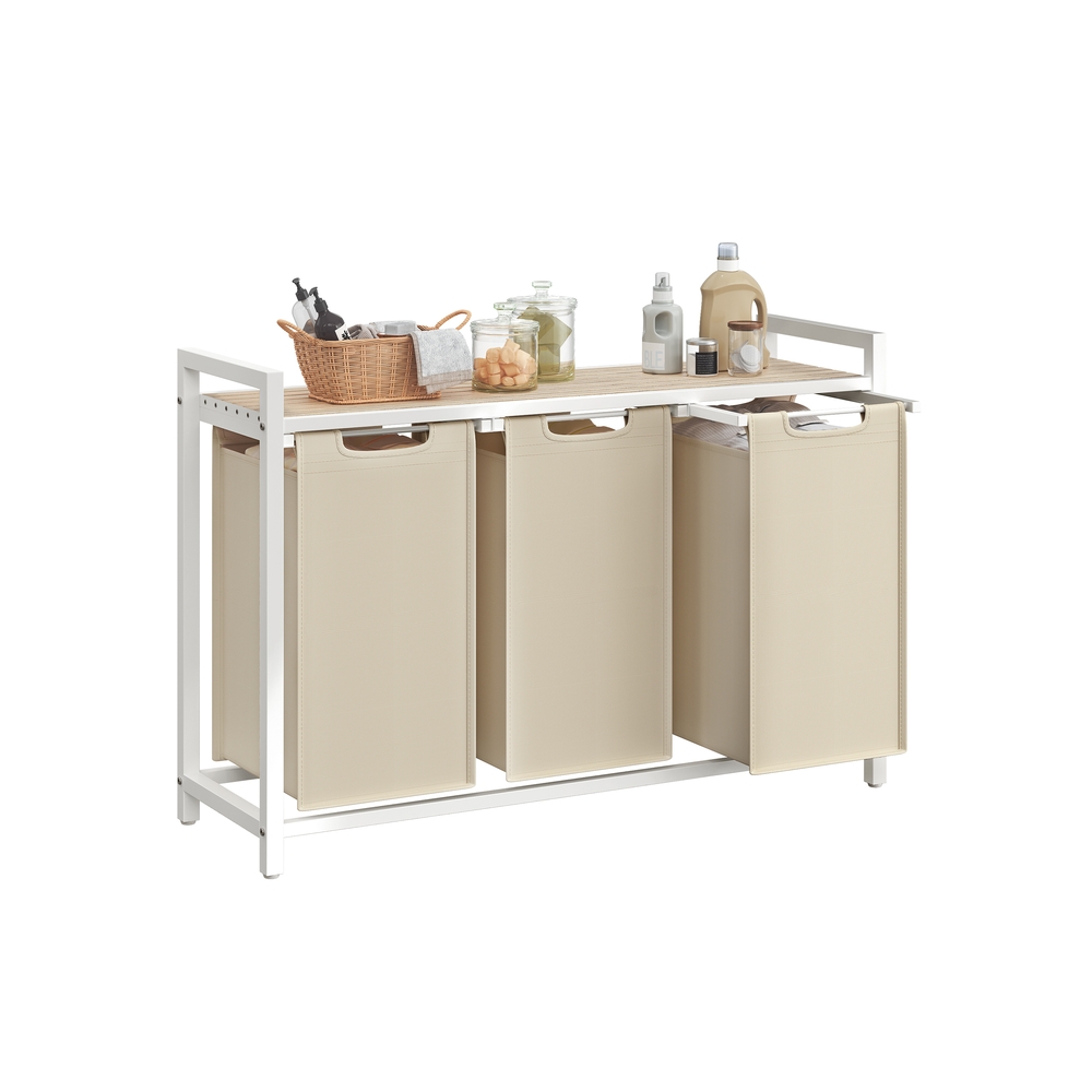 Veļas grozs Cappuccinobeige-Naturbeige