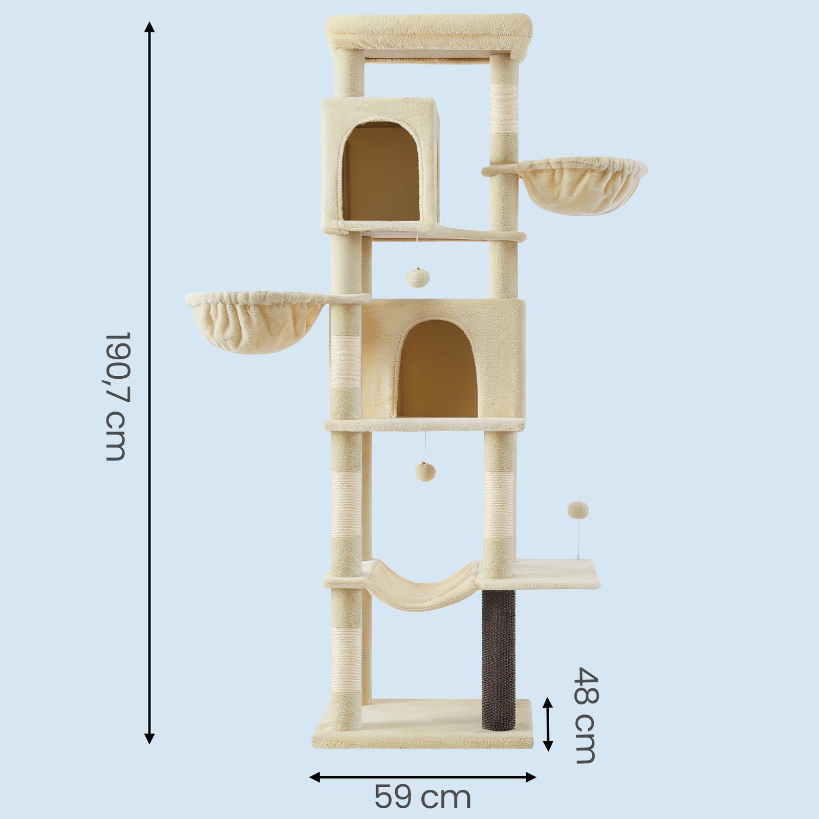 Draskyklė 190 cm 2