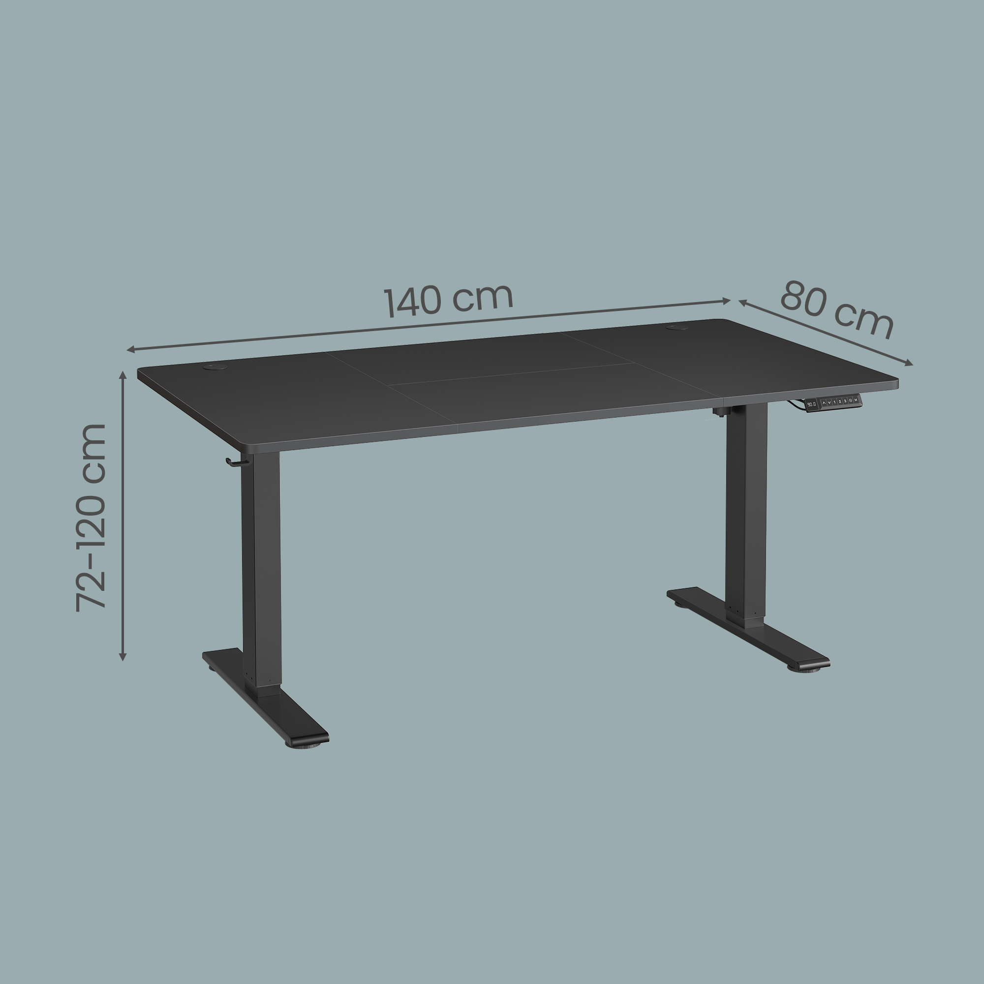 Stalas 140 x 80 cm 2