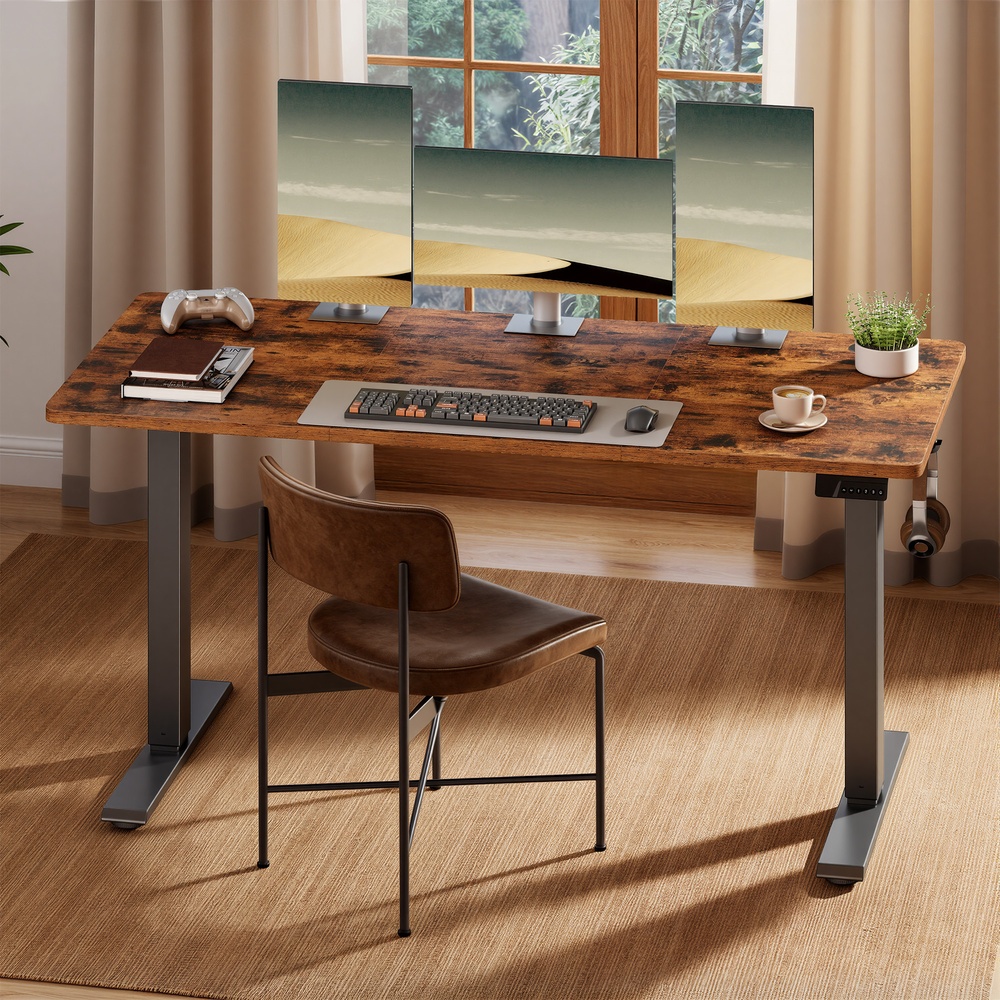 Elektrinis reguliuojamas stalas 140 x 60 cm 3