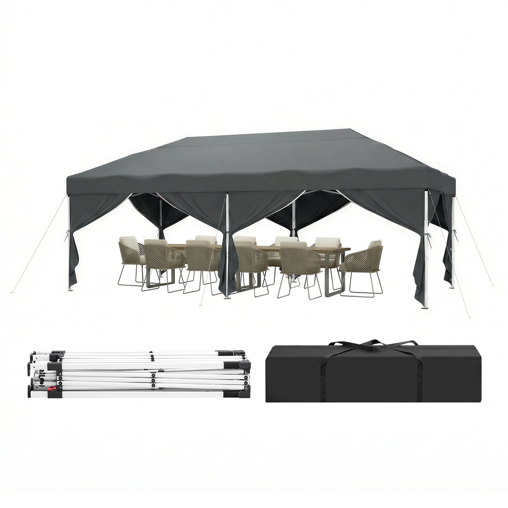 Sulankstomas paviljonas 6 x 3 m 2