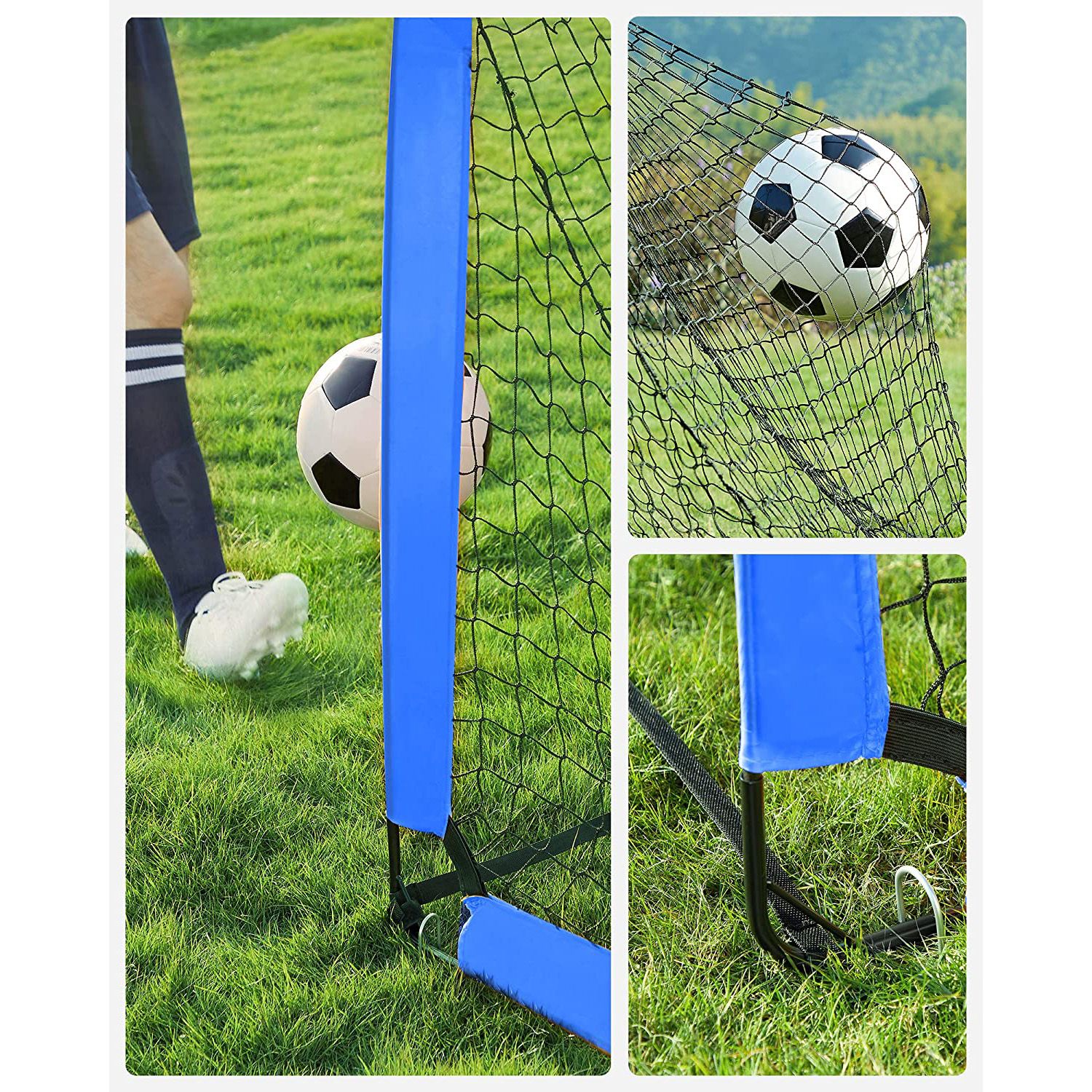 Futbolo vartai 90 × 120 × 90 cm 2