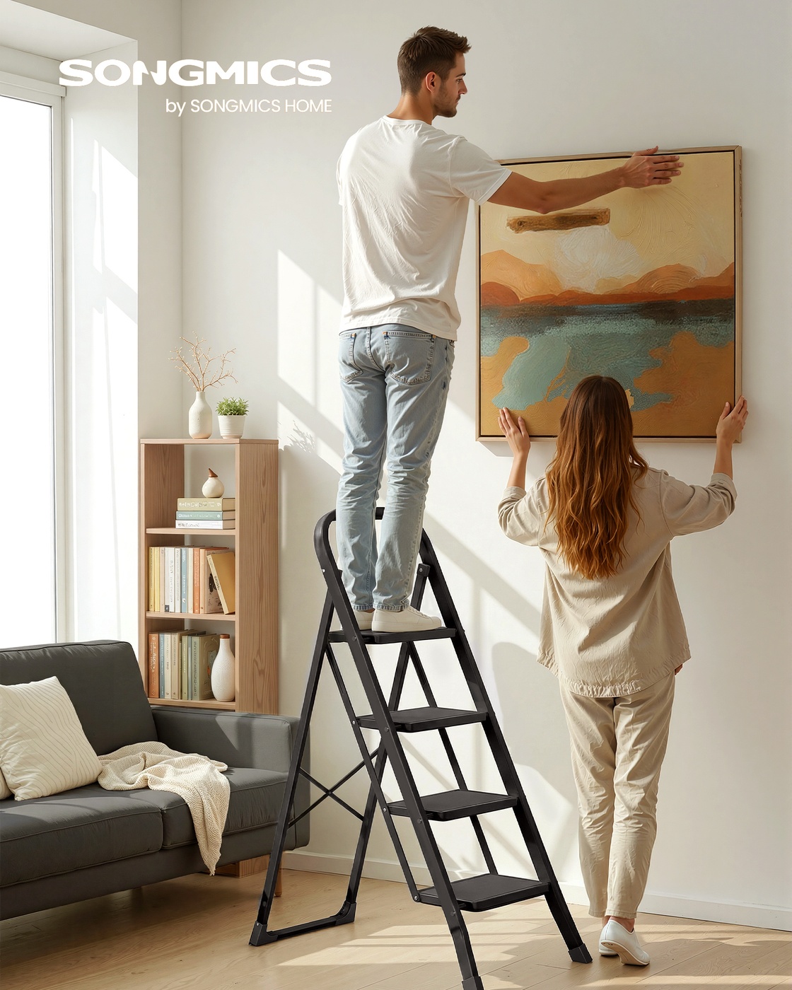 Kopėčios 89 x 45 x 127 cm