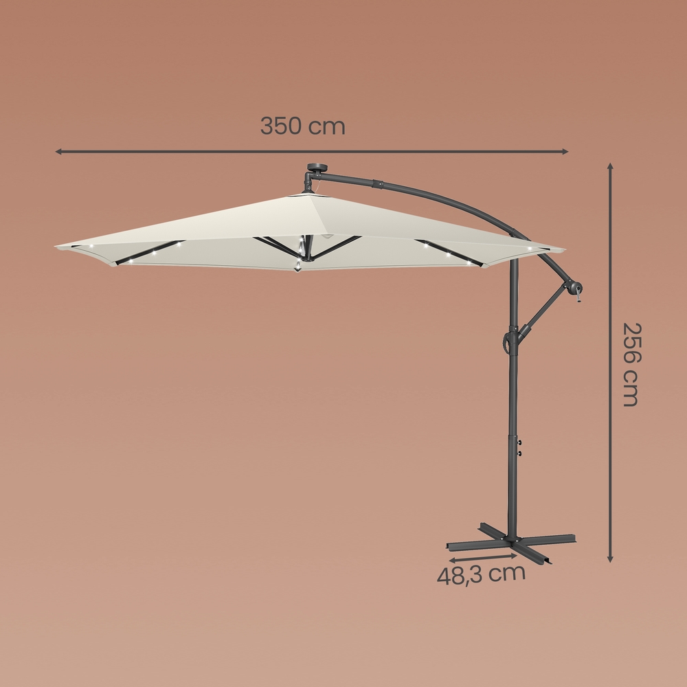 Lauko skėtis 350 cm 2