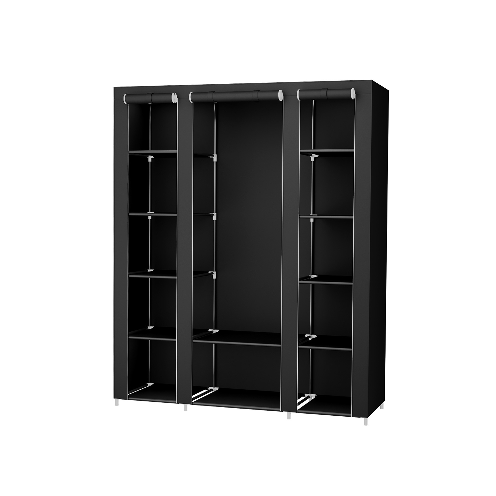 Sulankstoma spinta SONGMICS 150x175 cm juoda