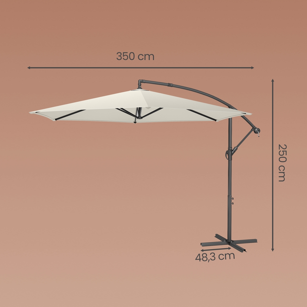 Skėtis 350 cm 2