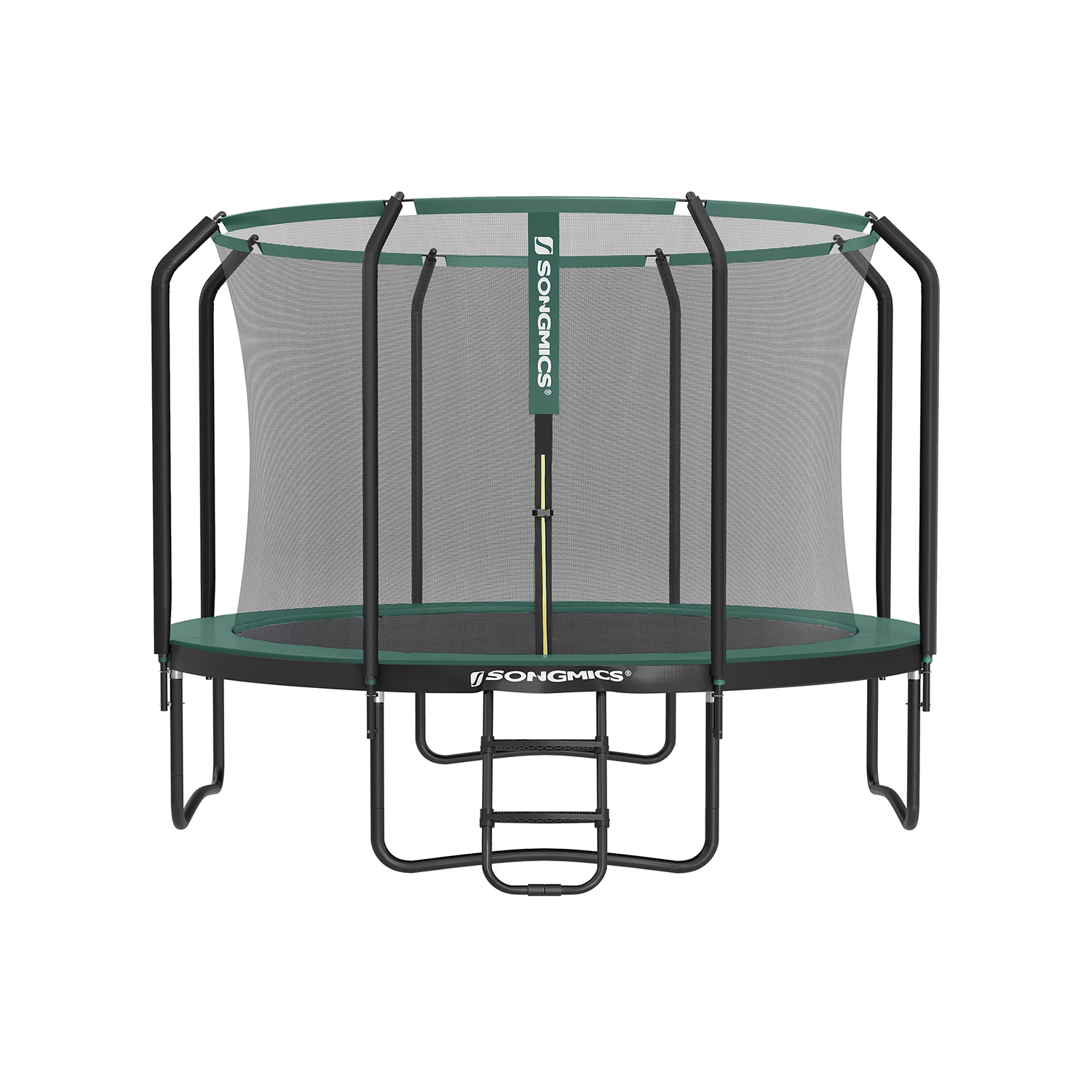 Trampolin 305 cm schwarz-dunkelgrün