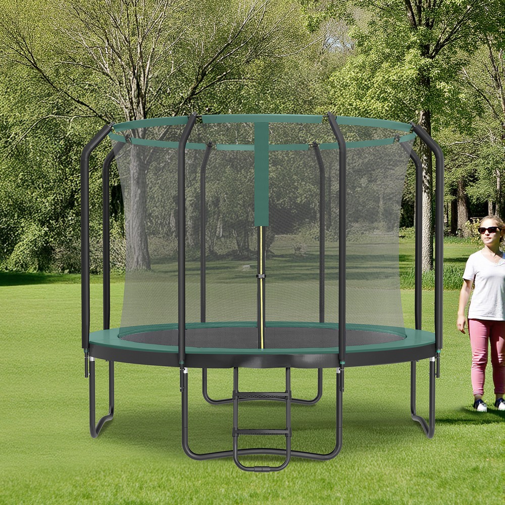 Trampolin 305 cm, Gartentrampolin, mit Sicherheitsnetz 2