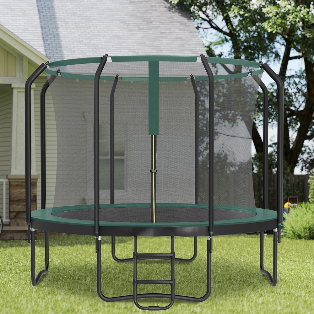 Trampolin 305 cm, Gartentrampolin, mit Sicherheitsnetz