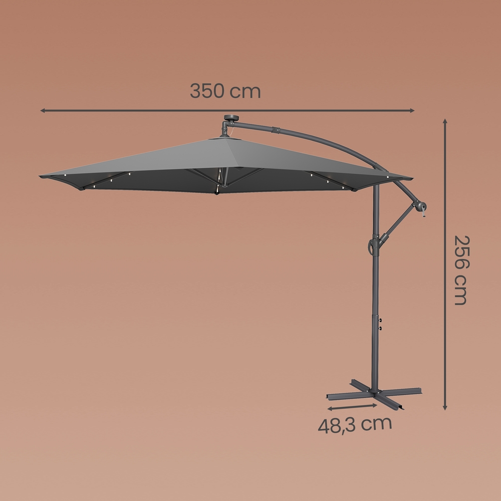 Skėtis 350 cm 2