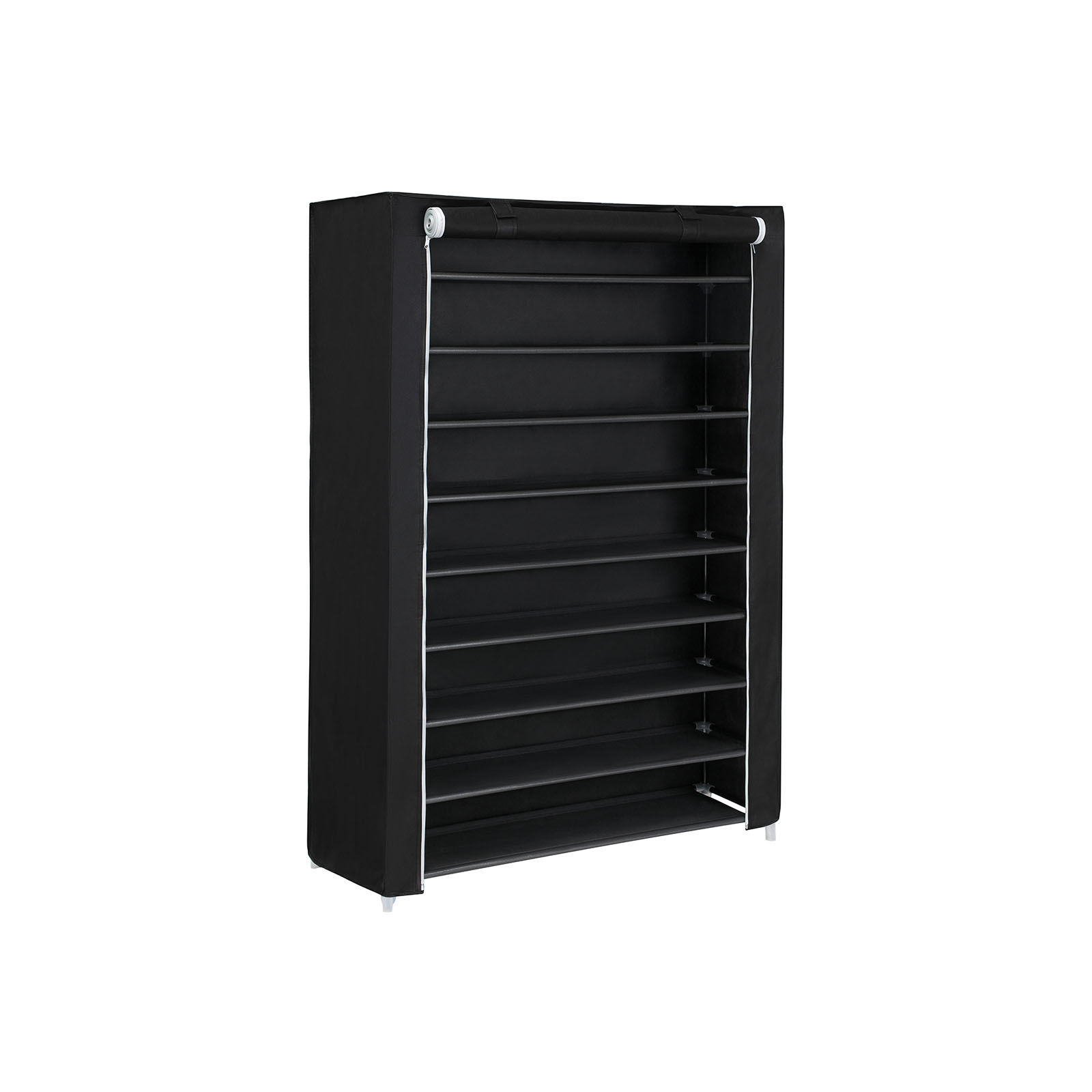 Batų lentyna SONGMICS 100x28x162 cm juoda