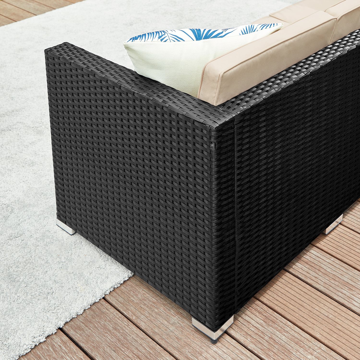 Lauko baldų komplektas 173 x 60 x 66 cm 3