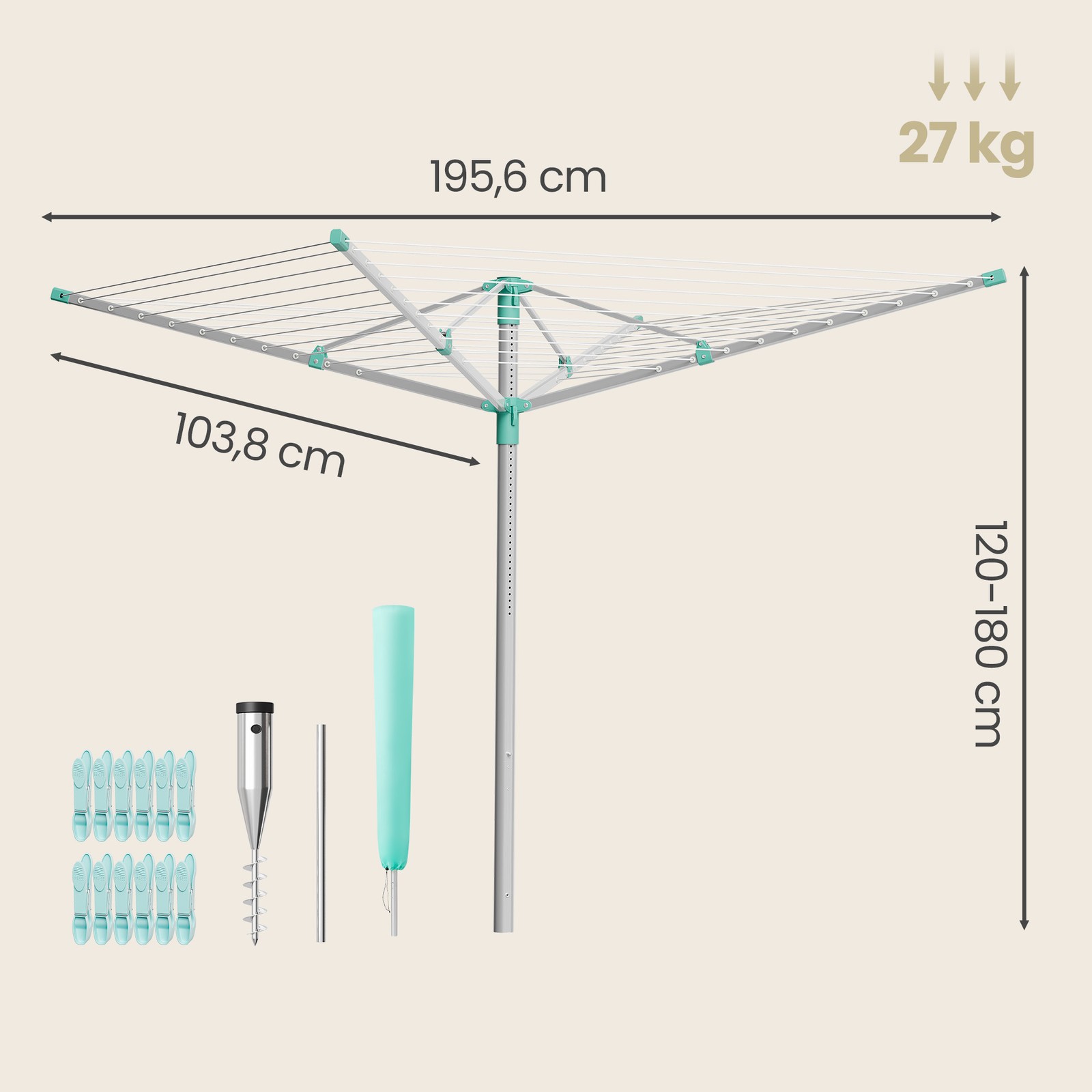 Skalbinių džiovyklė 40 m 2