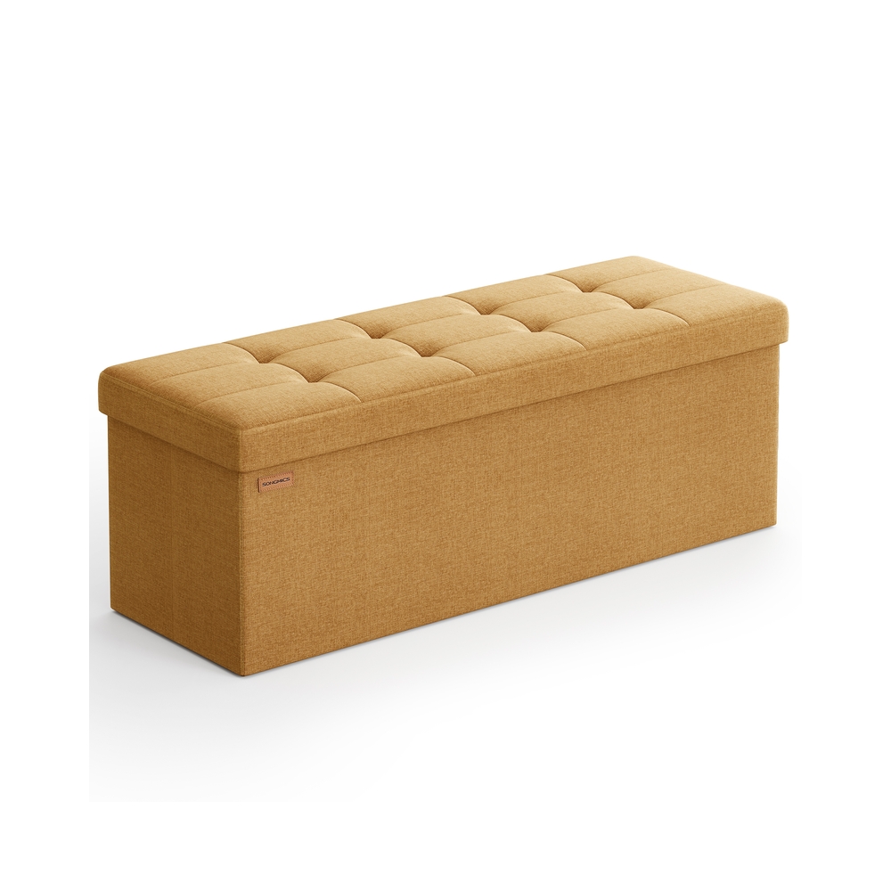 Pufas 38 x 110 x 38 cm geltonas