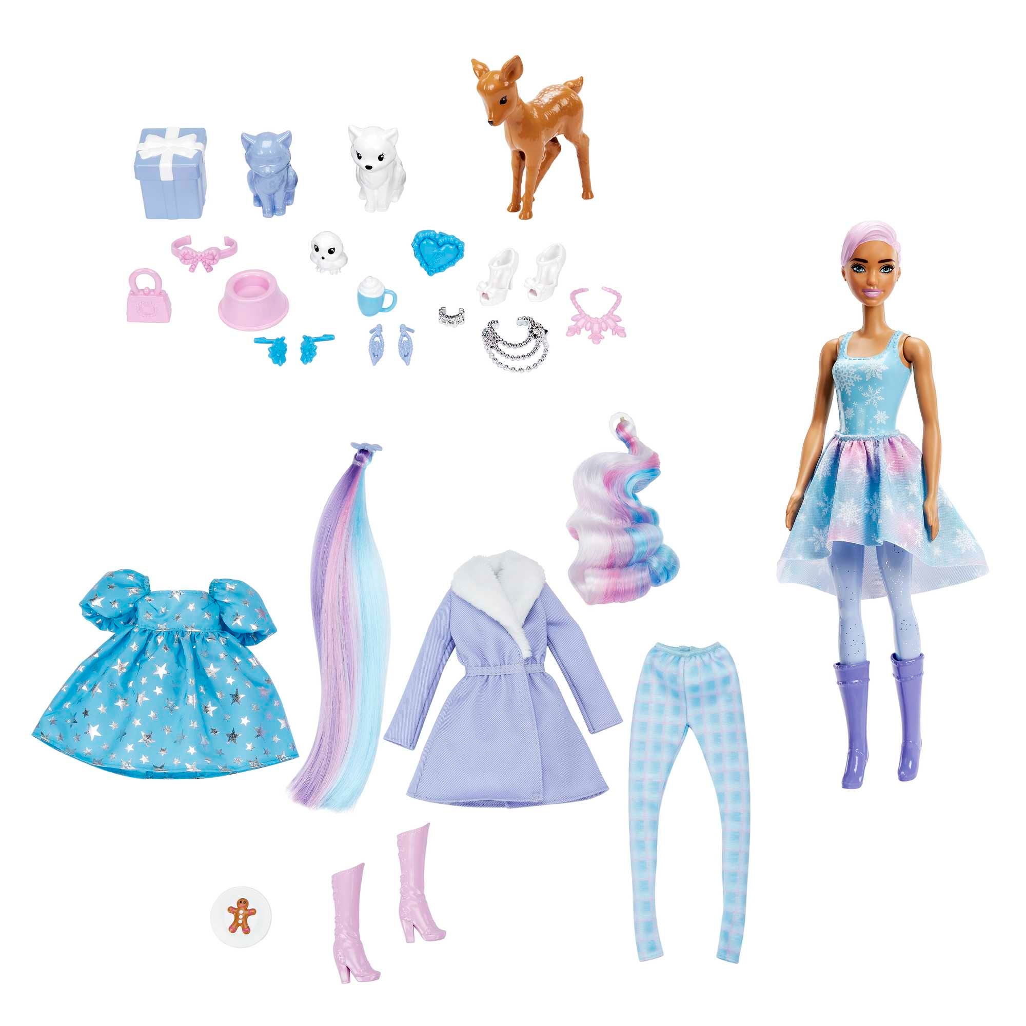 Advento kalendorius Barbie color reveal