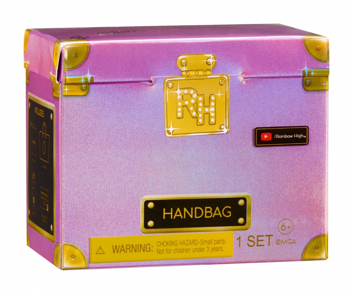 Lėlės rankinė rainbow high, 1 serija