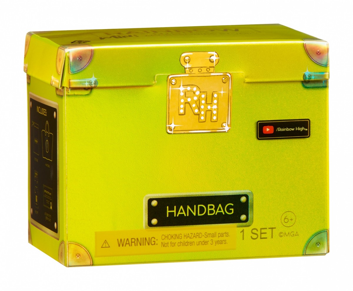 Lėlės rankinė rainbow high, 1 serija
