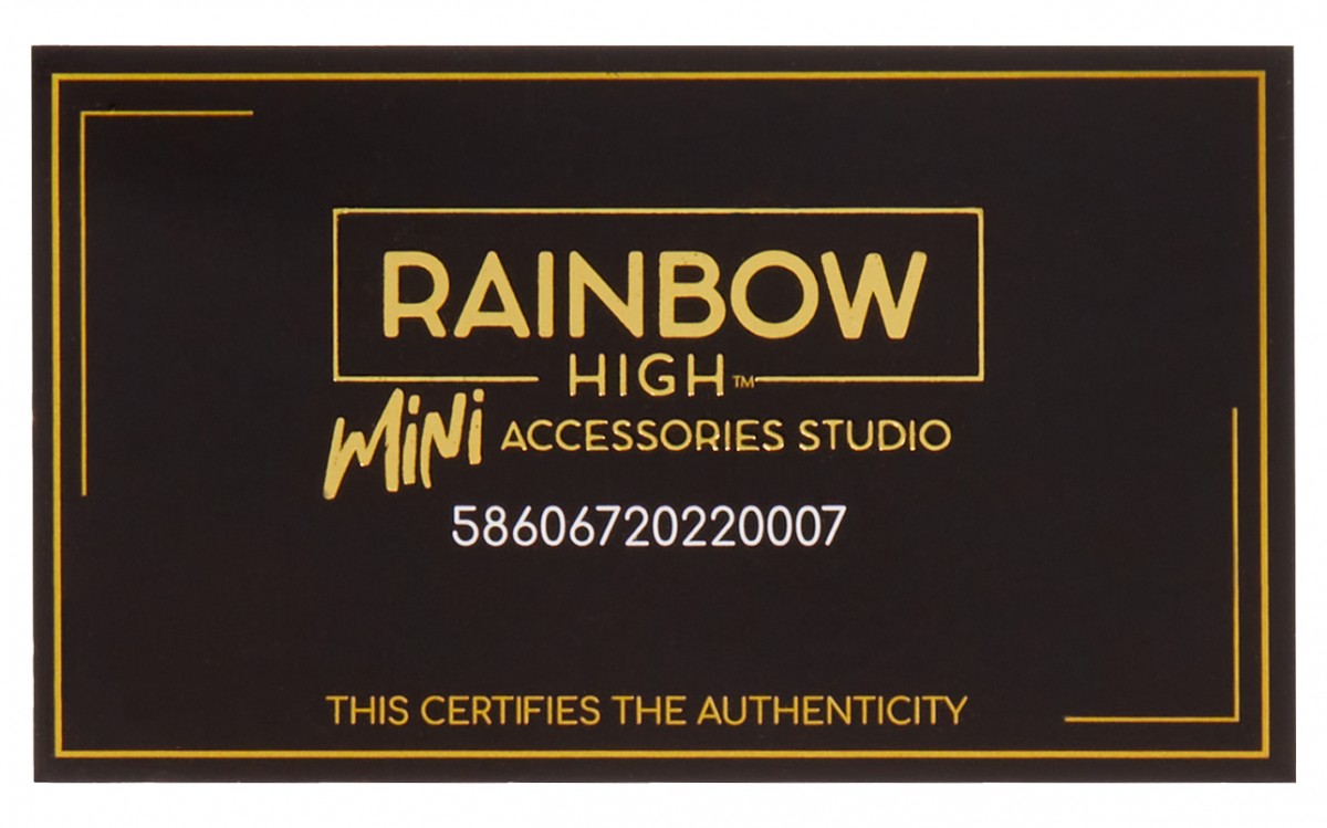 Lėlės rankinė rainbow high, 1 serija