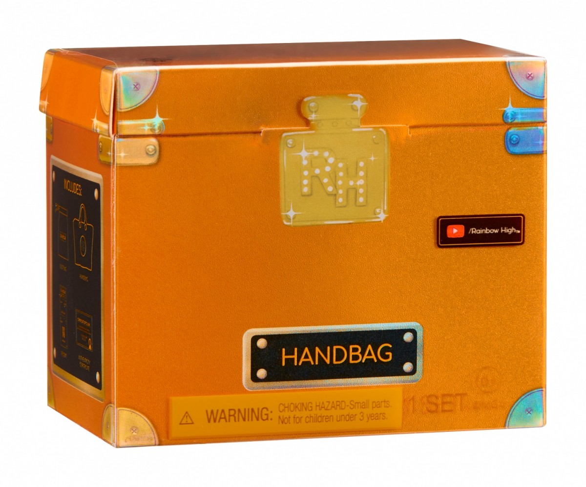 Lėlės rankinė rainbow high, 1 serija