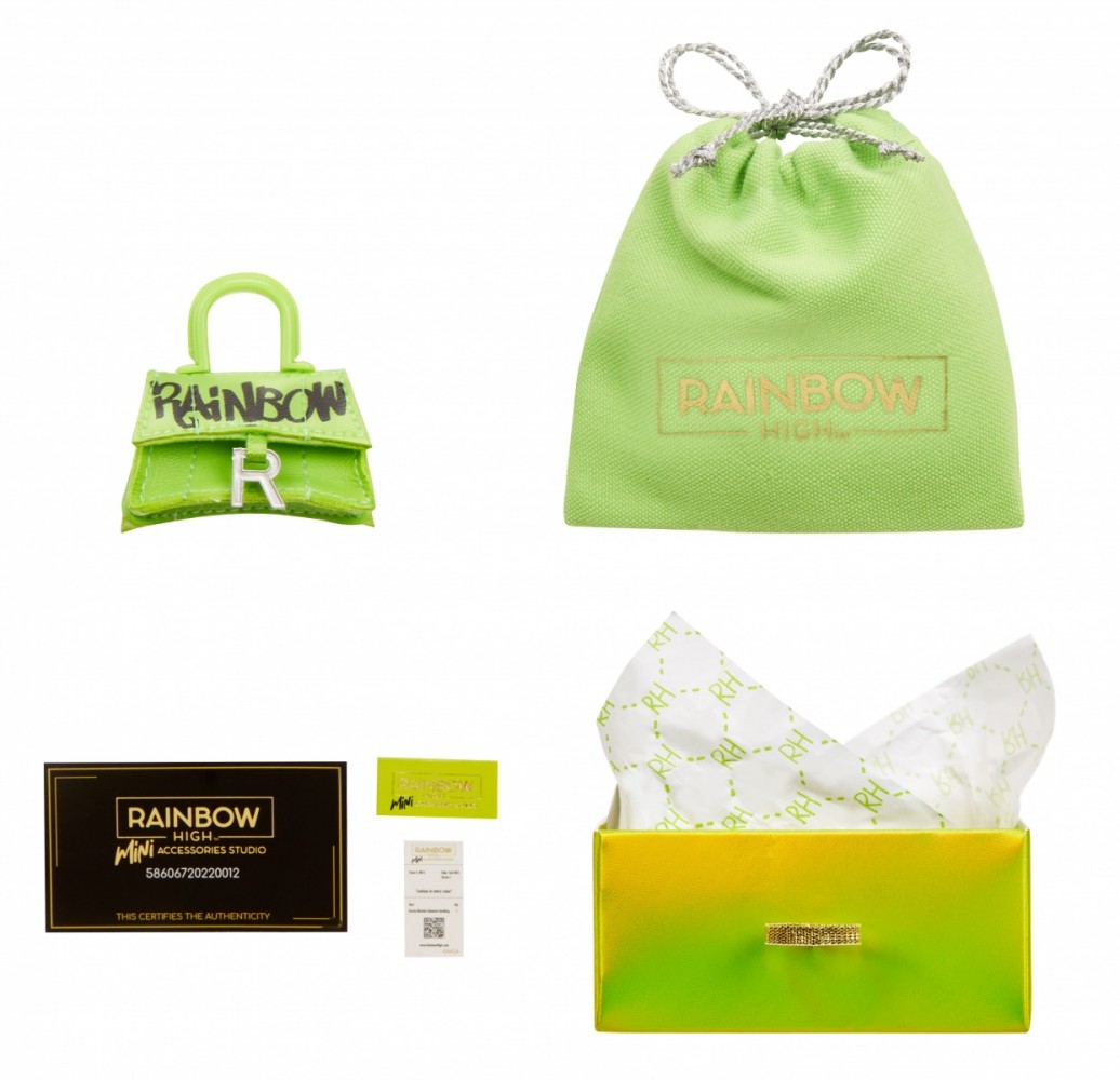 Lėlės rankinė rainbow high, 1 serija