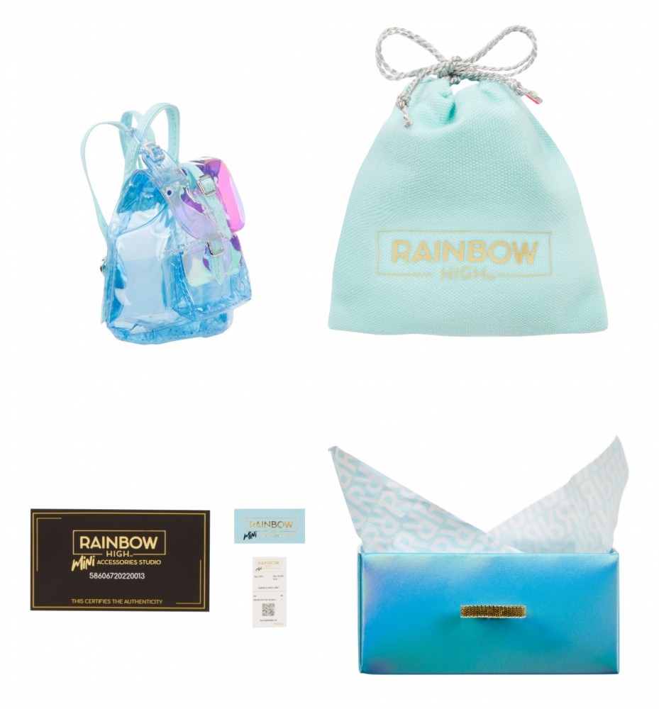 Lėlės rankinė rainbow high, 1 serija