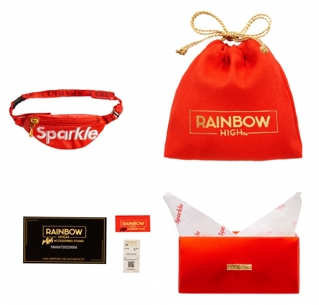 Lėlės rankinė rainbow high, 1 serija