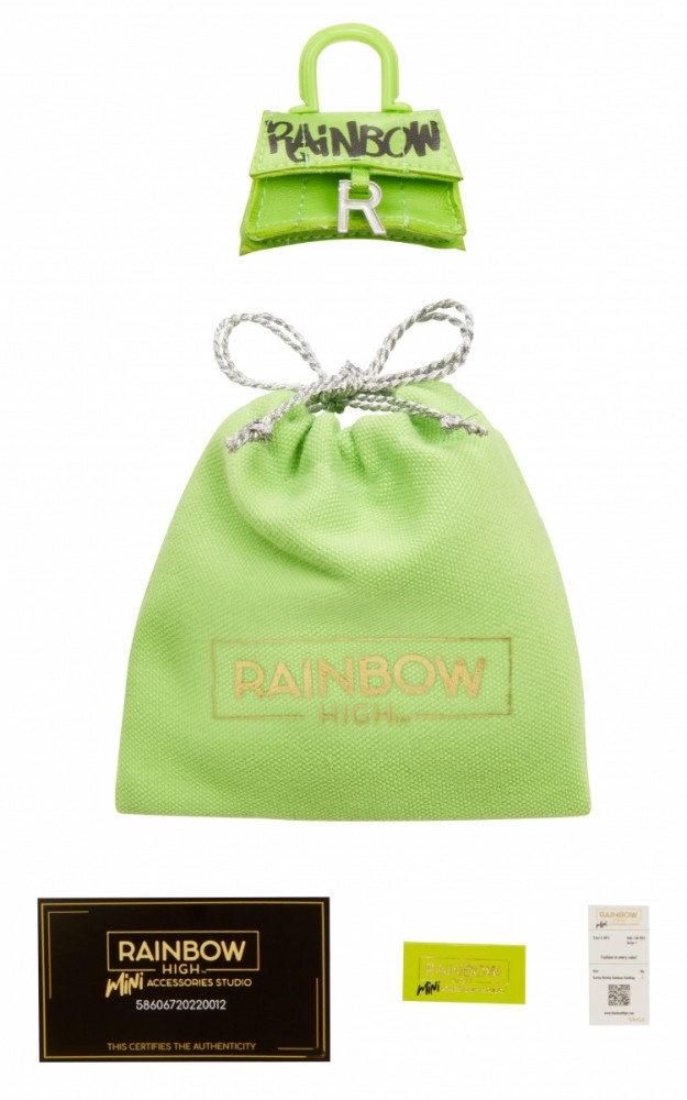 Lėlės rankinė rainbow high, 1 serija
