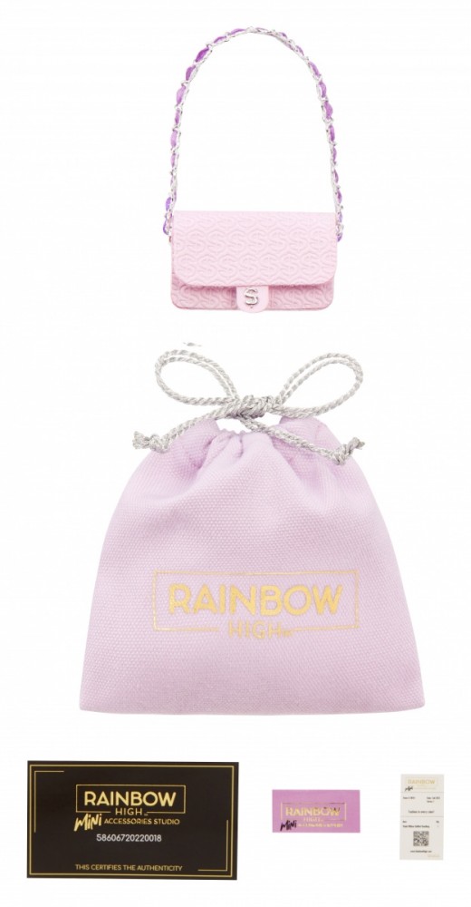 Lėlės rankinė rainbow high, 1 serija
