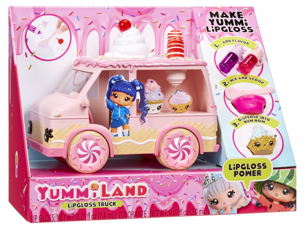 Rinkinys mga yummiland lipgloss truck