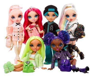Lėlė rainbow hight junior ld, 23 cm
