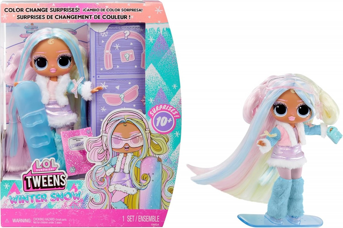 L.o.l. surprise tweens winter snow - candylicious lelė