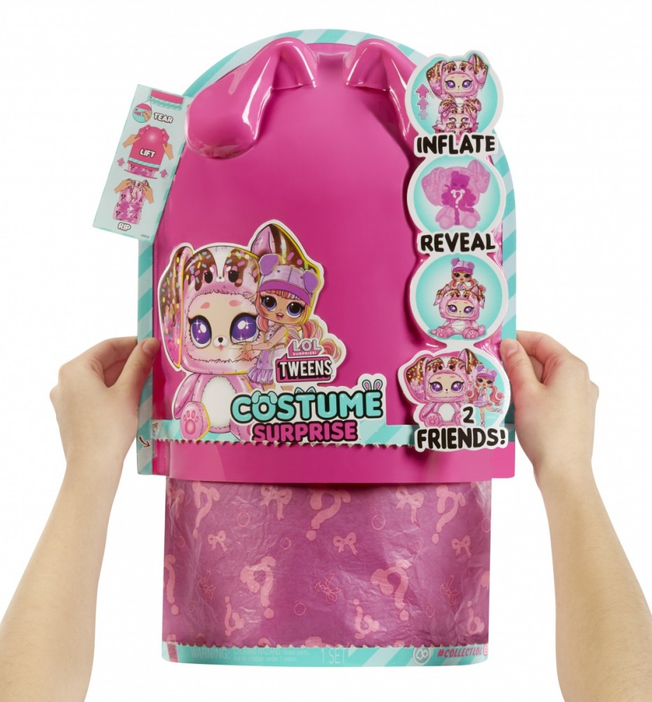 Lėlytė gyvūnėlio kostiume l.o.l. surprise tweens