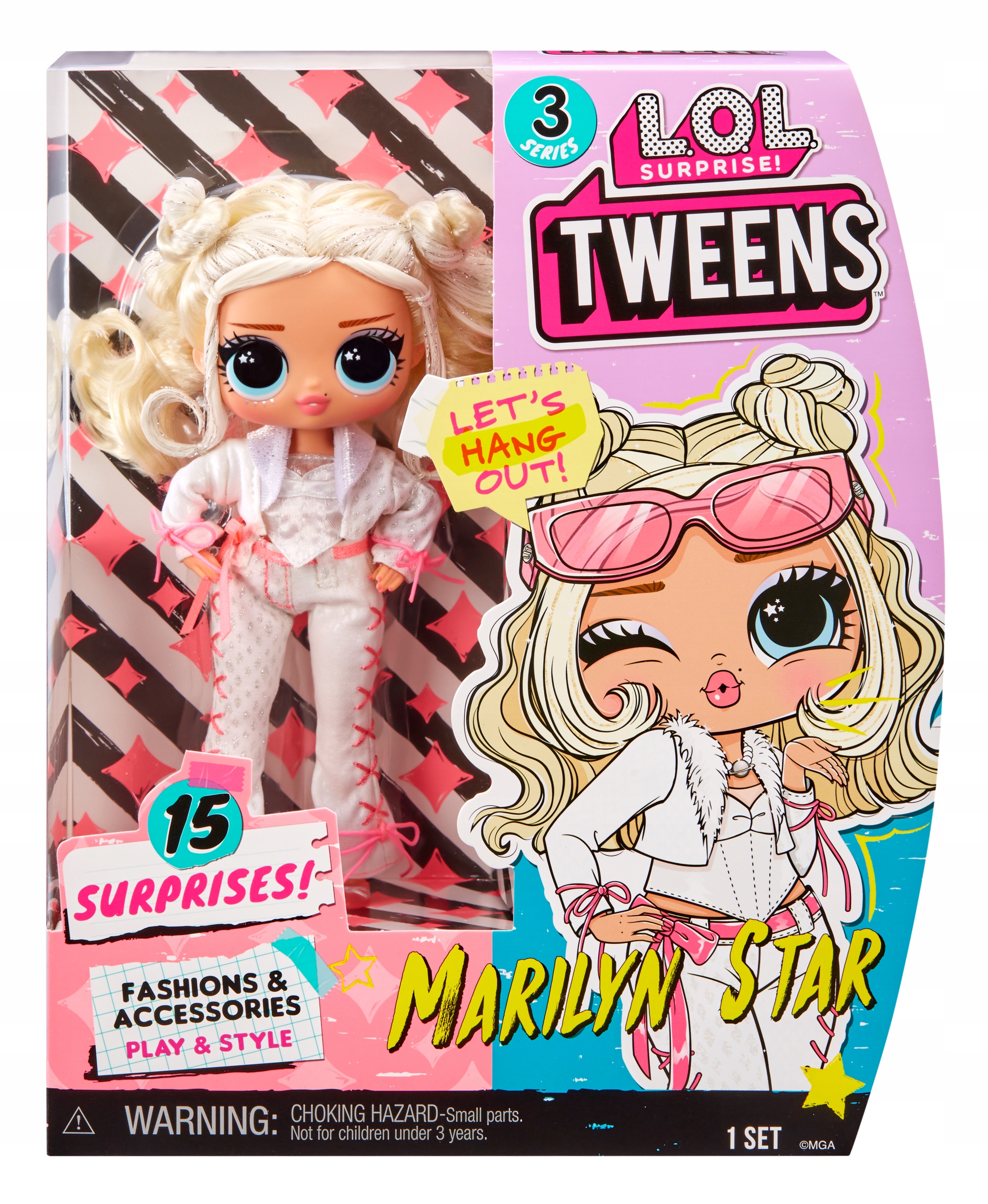 Lėlė lol surprise! marilyn star, 16.5 cm
