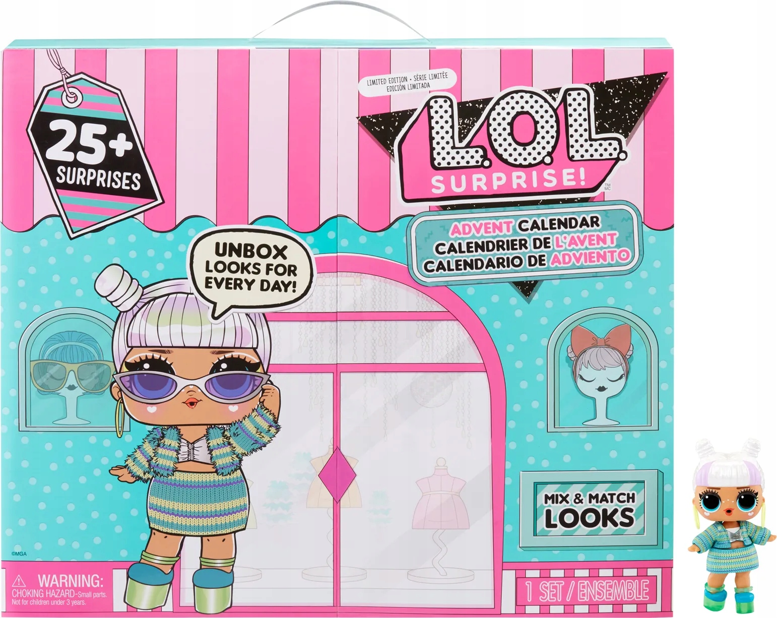 Advento kalendorius L.O.L. Surprise Advent calendar