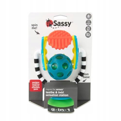 Barškutis Sassy Karuselė